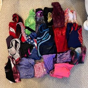 Gymnastics leotards 19 pieces